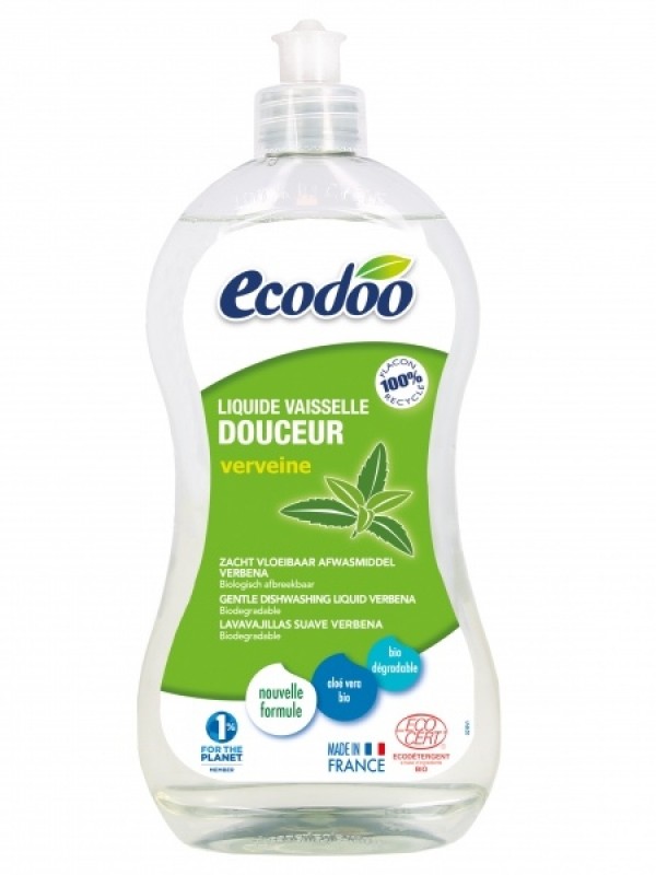 **Ecodoo õrnatoimeline nõudepesuvahend 500ml