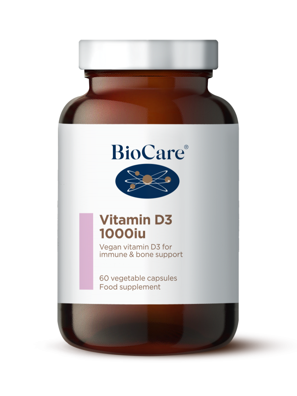 Vitamiin D3 vegan, 1000 iu 60 kaps