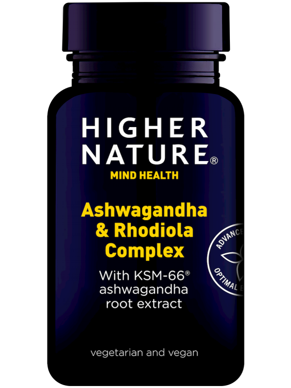 Ashwagandha & Rhodiola kompleks 30 kaps