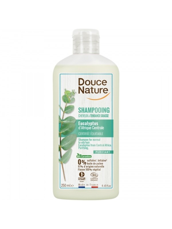 **Douce Nature sügavpuhastav šampoon rasustele juustele 250 ml 