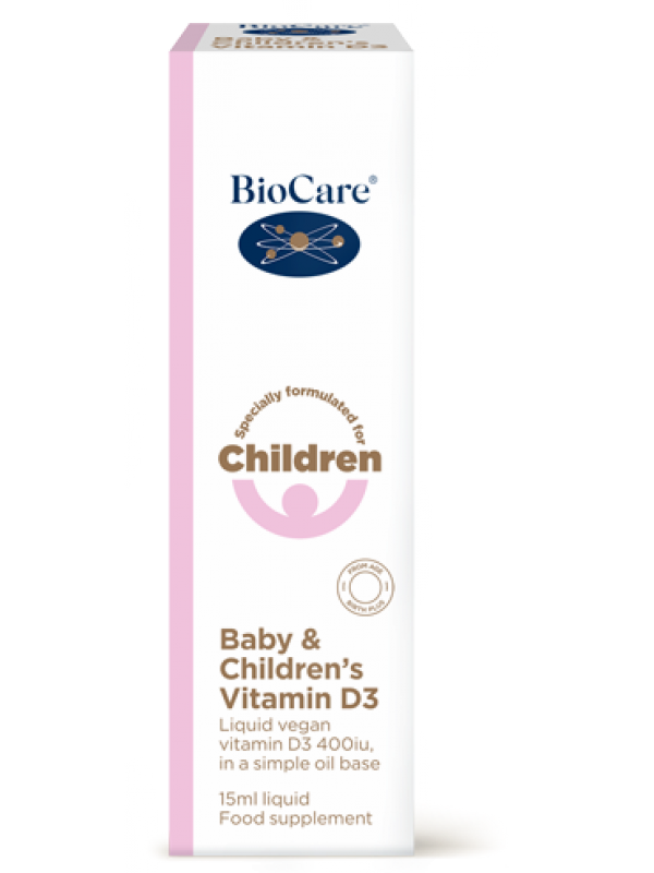 Vitamiin D3 beebidele ja lastele 15 ml
