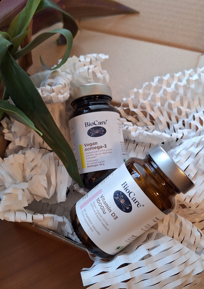 Vegan kombo I - vegan oomega ja D3